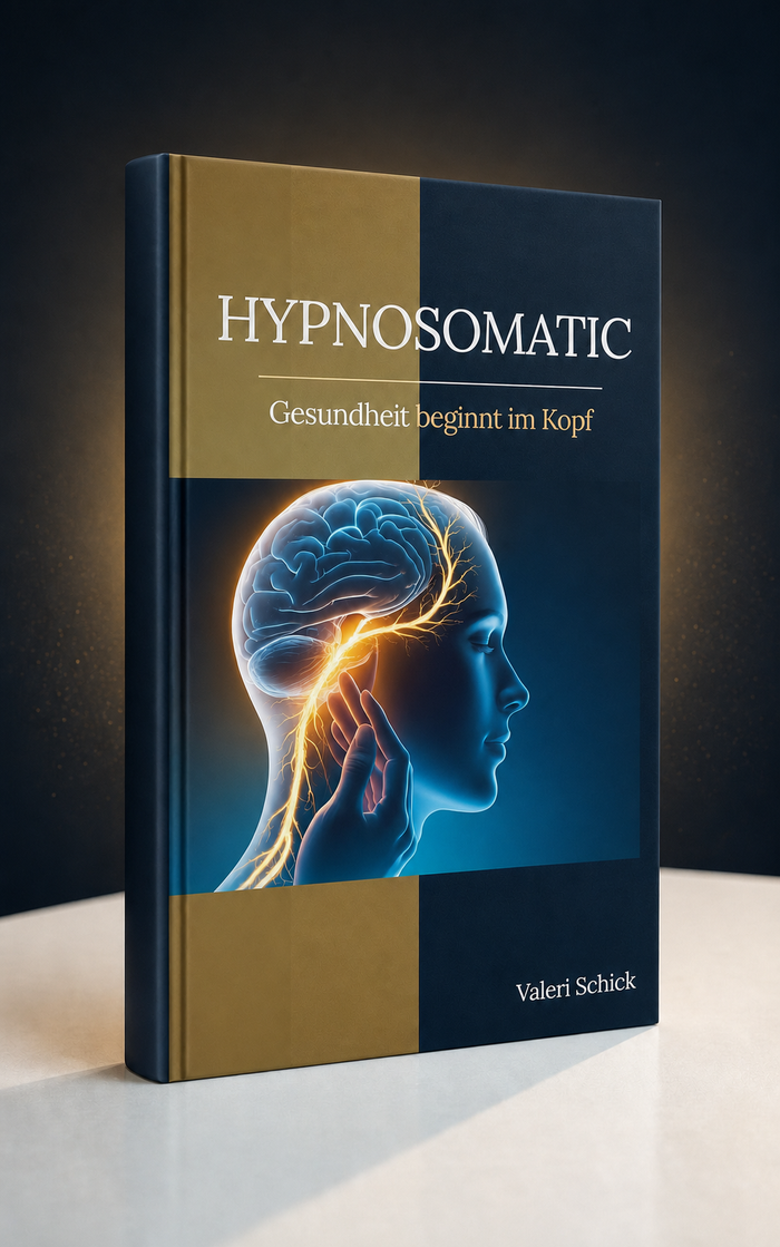 Originales Produktbild des Hypnosomatic-Buchs von Valeri Schick
